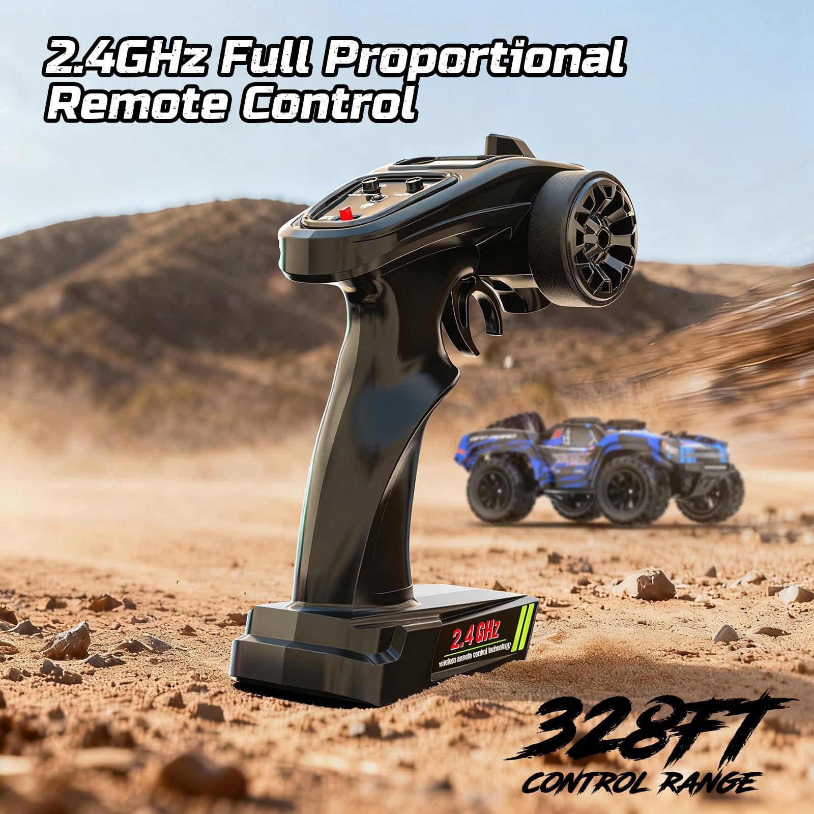 DEERC spare tire included supports on-the-go field repairs.