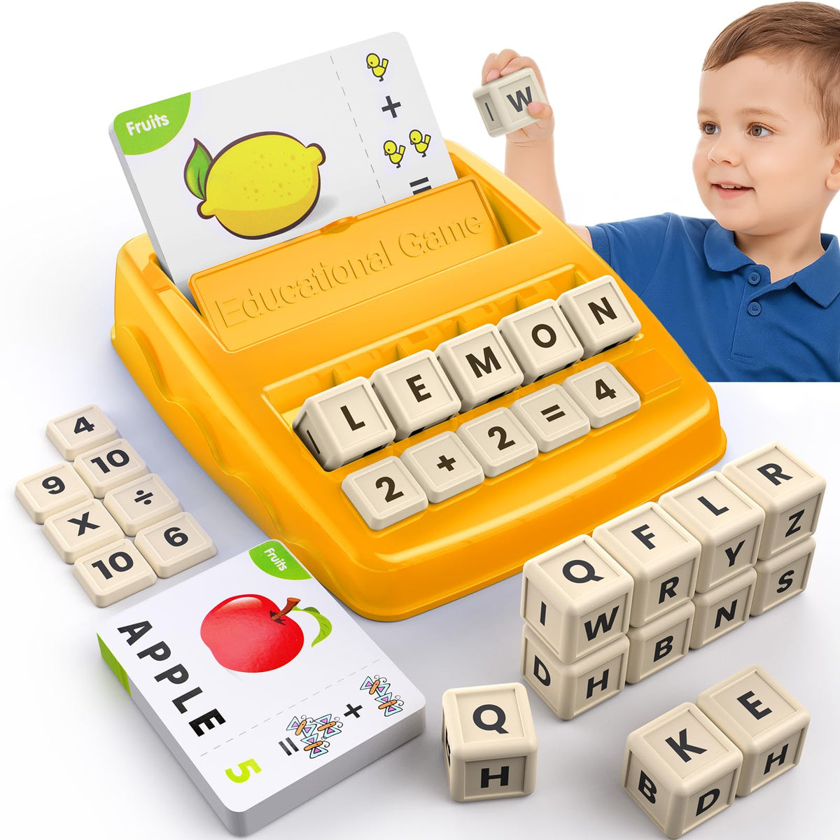 DEGIDEGI flashcards set supports early literacy and word recognition for kids