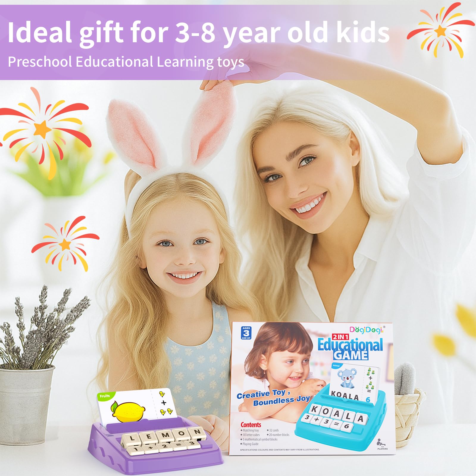 DEGIDEGI family interaction scene promotes collaborative learning and shared fun.
