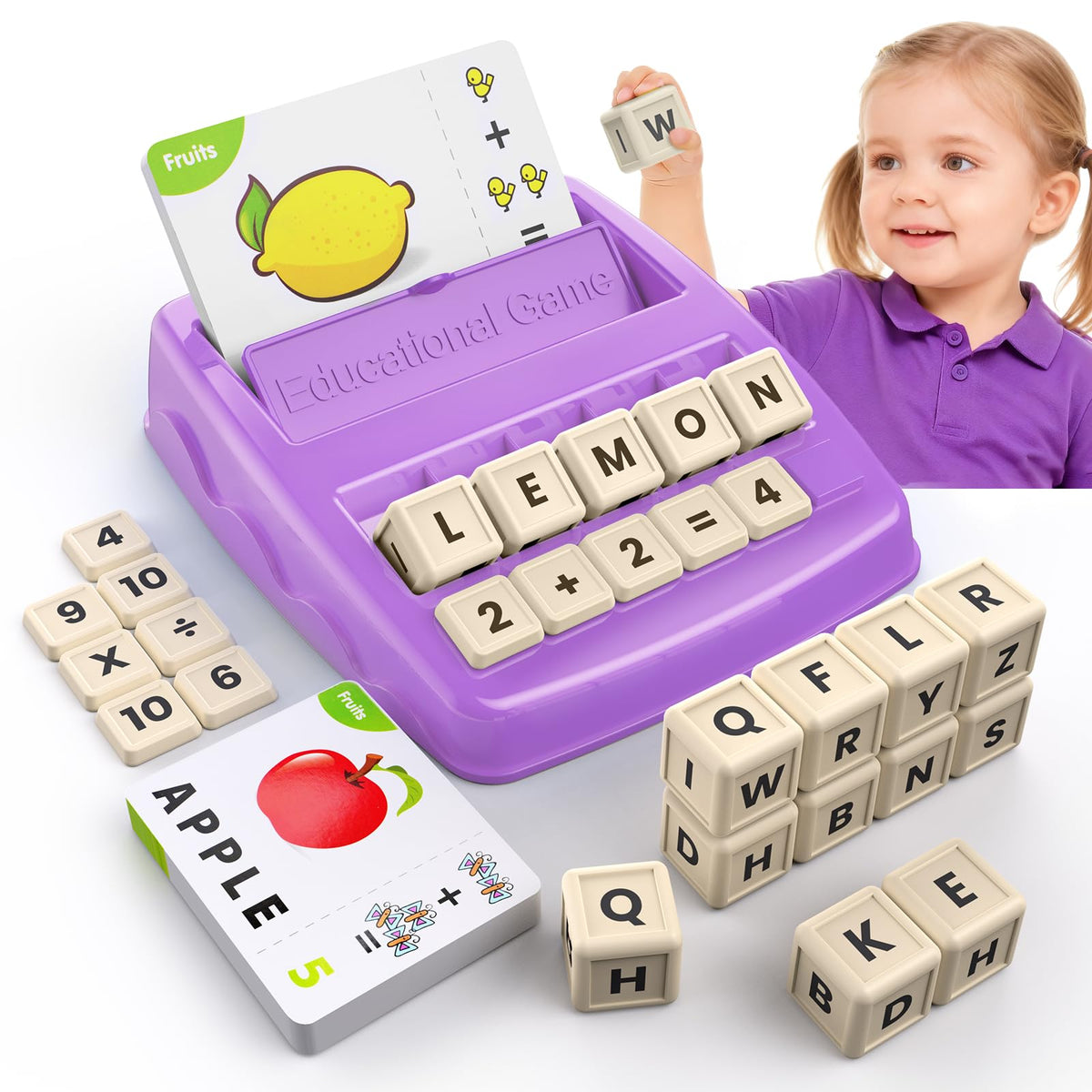DEGIDEGI flashcards with 64 words aid early reading and memory.