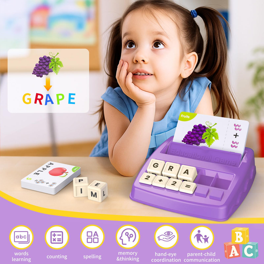 DEGIDEGI math symbol blocks help basic operations alongside letter learning.