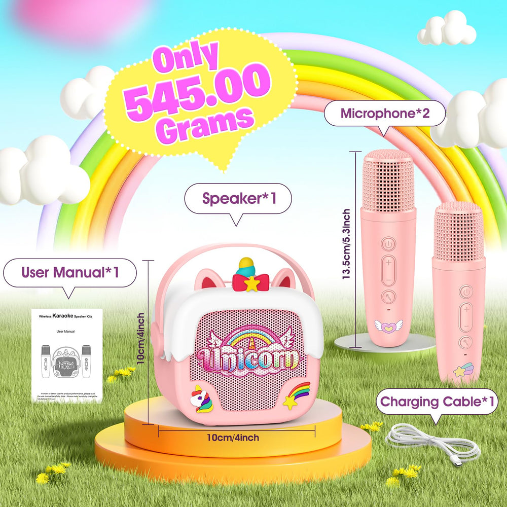 Delighkidz battery life supports up to six hours of singing fun