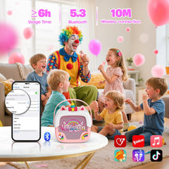 Delighkidz unicorn case closeup highlights soft shockproof silicone for fearless play
