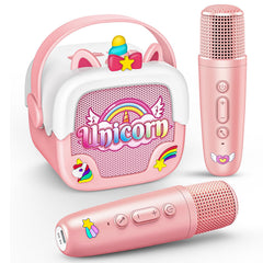 Delighkidz Mini Karaoke Unicorn hero shows portable party power for kids on the go