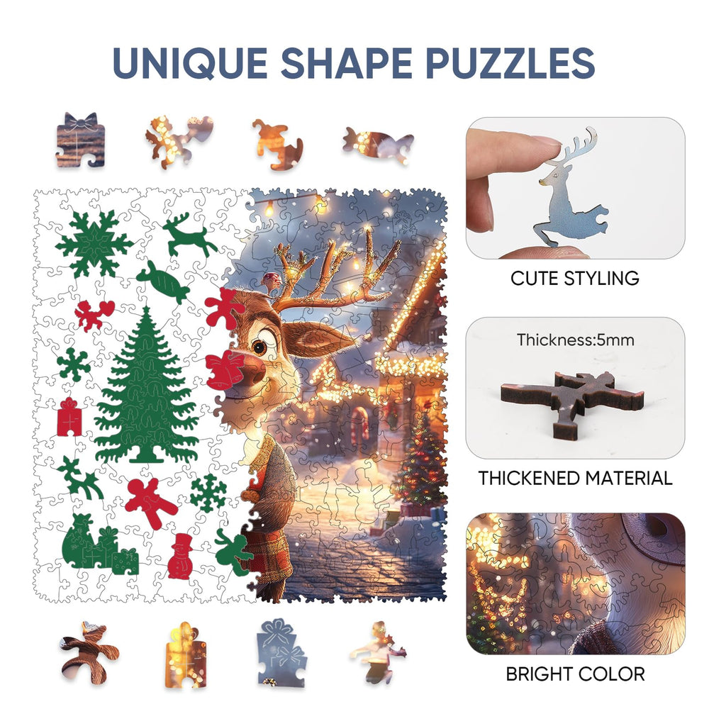 Delobil puzzle saver with included stickers for easy display.