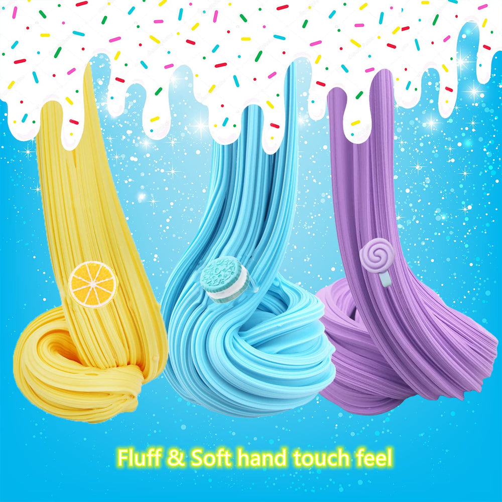 Delpaneo butter slime as a party favor for kids at a party