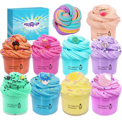 Delpaneo butter slime pack with soft texture for tactile play