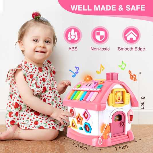 DELUTIQUE learning house open window with animal view to spark exploration