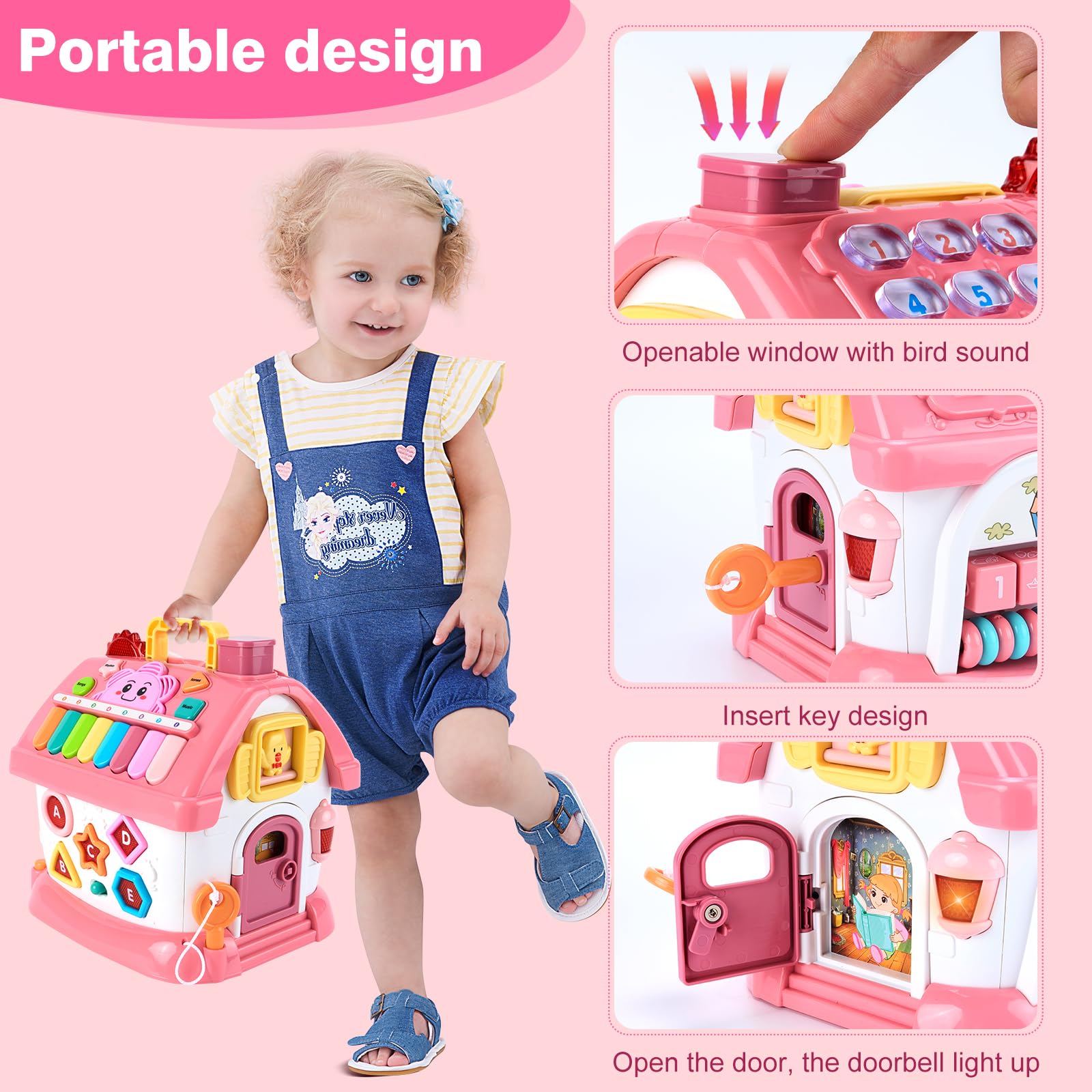 DELUTIQUE pretend phone encourages social and imaginative play