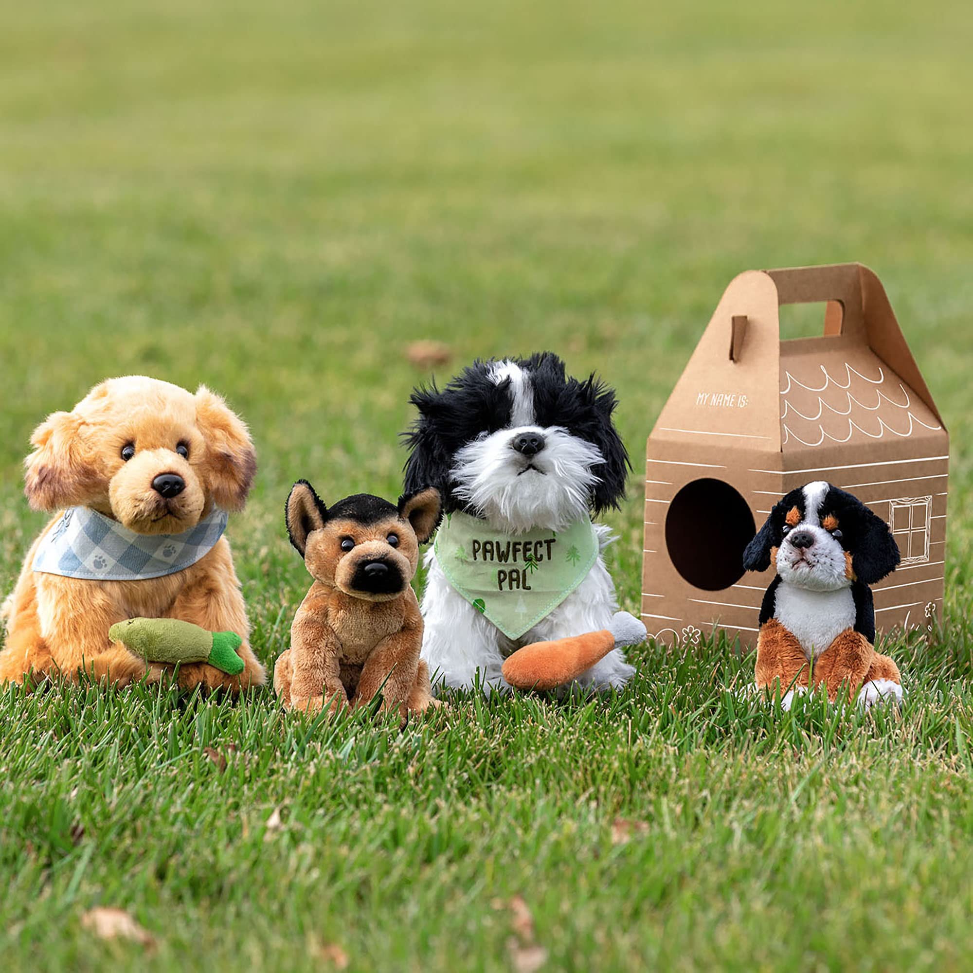 DEMDACO Havanese plush, gift-ready for birthdays or holidays, encouraging imaginative play.