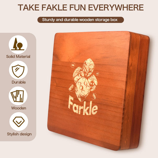 Demine Farkle dice sets with pearl-style dice for smooth, satisfying rolls.