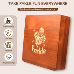 Demine Farkle dice sets with pearl-style dice for smooth, satisfying rolls.