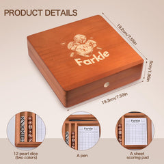 Demine Farkle pen holder keeps writing tools handy.