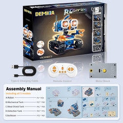 Demkia 5in1 robot kit five-model set offering diverse building options
