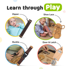 deMoca latch-entry enhances daily task practice in a safe setting.