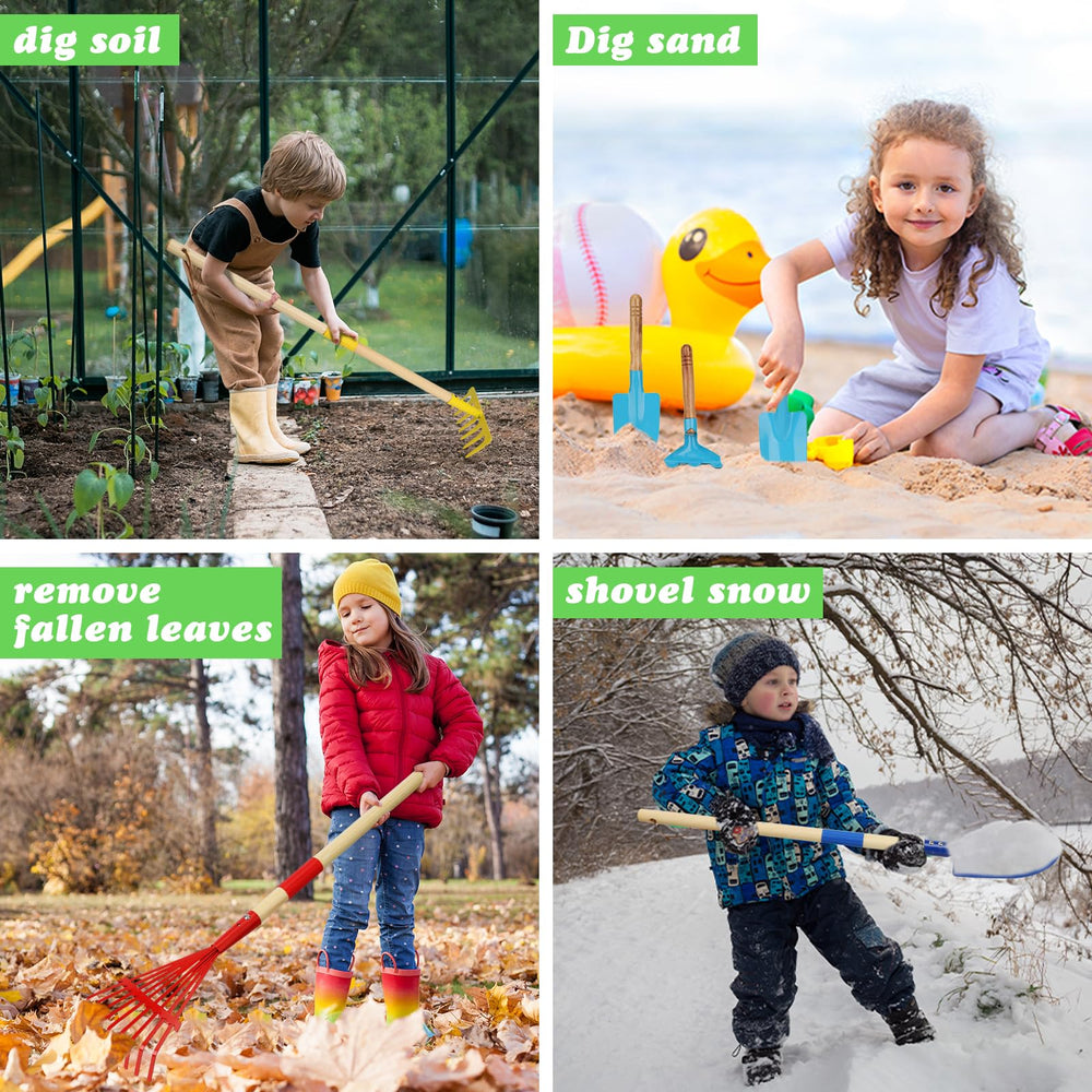 Demolike garden tools set for kids offers a complete learning experience