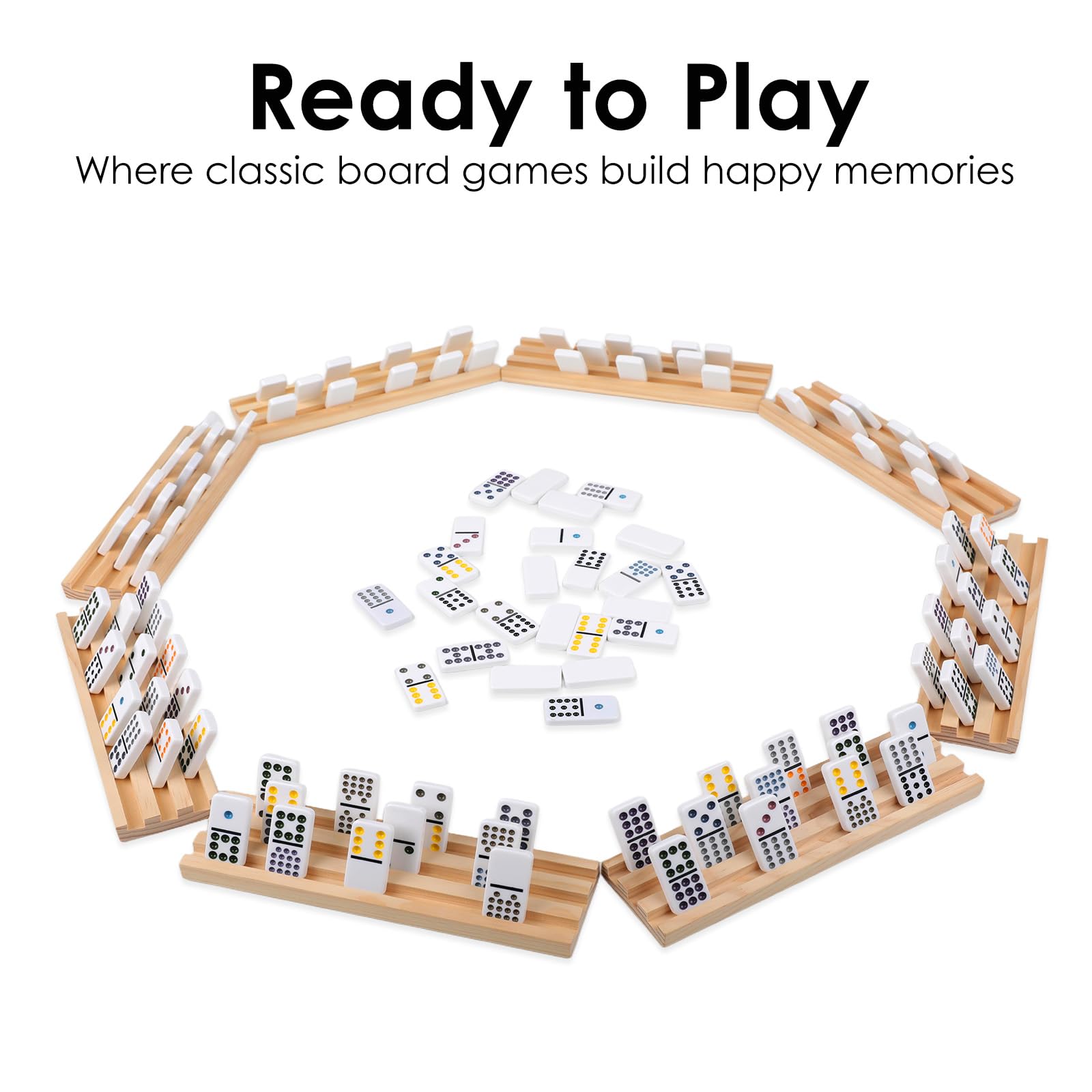 Demteric domino hub centers the layout for easy planning.