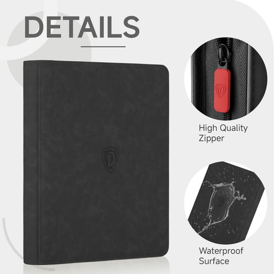 Deoyibu 360-pocket interior design for fast access to cards.