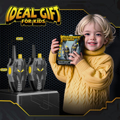 DEOZHANG Kid-friendly walkie talkie, colorful and ready for active play.