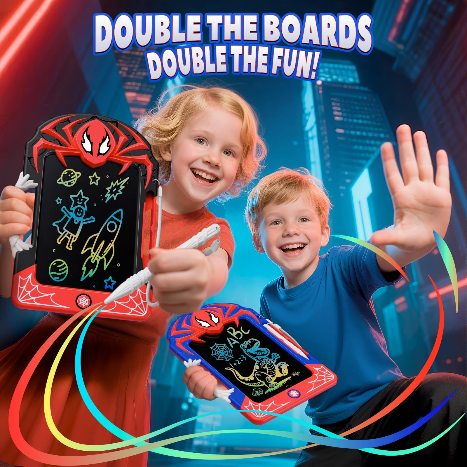 DEOZHANG safe led screen doodle board with glare-free display