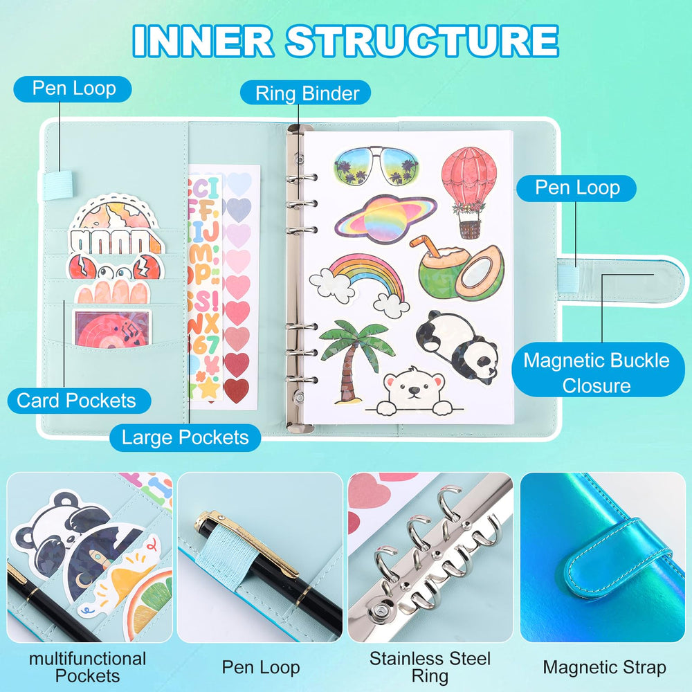 Deqing warm heart label insert personalizes sections for quick access to favorites.