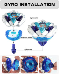 Desamvap X Battling Top launchers enable instant starts to battles