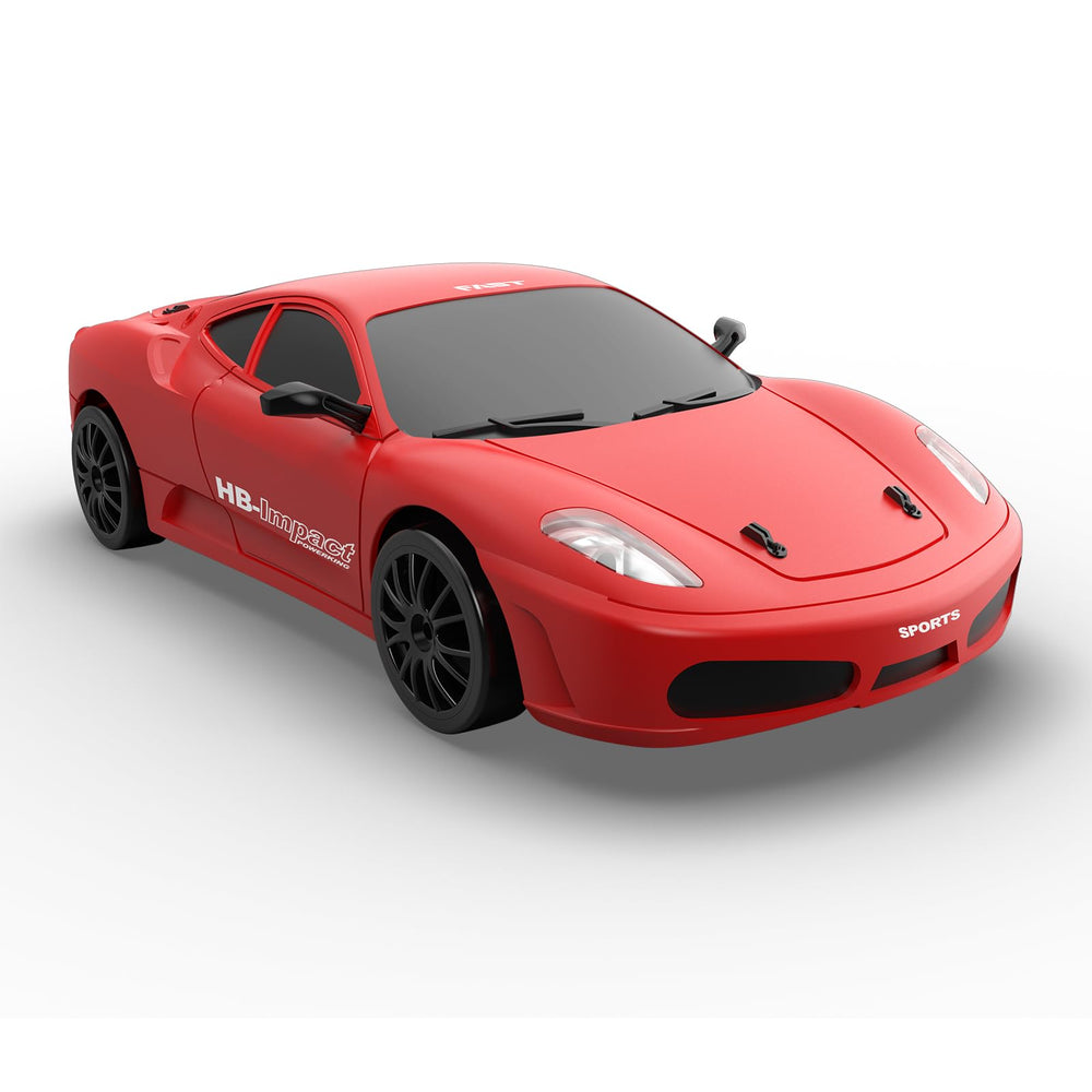 Desdoni packaging includes remote, tires, and accessories suitable for gifting