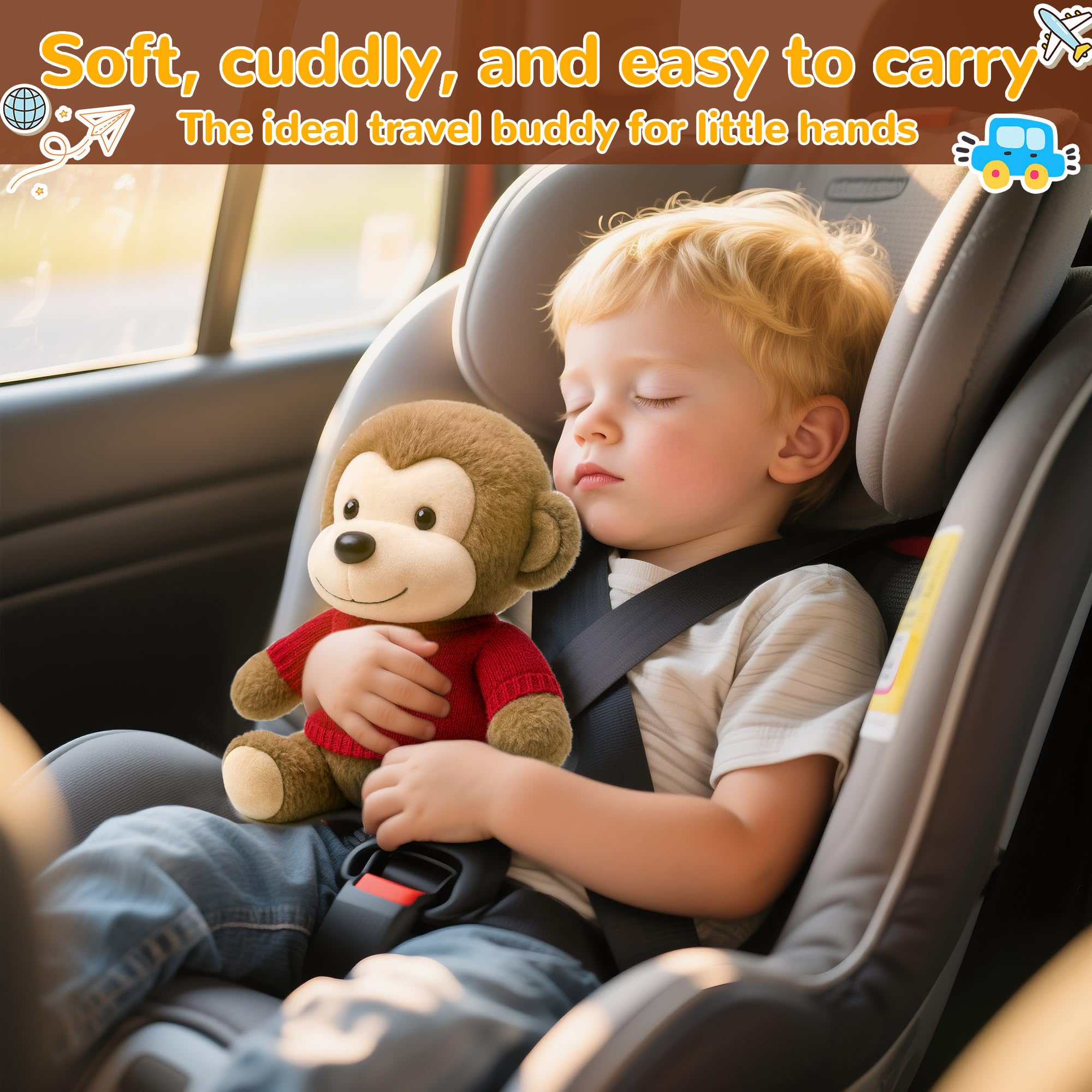 Destlife monkey bags provide handy pockets for small toys and accessories
