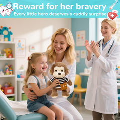 Destlife monkey soft plush is an ultra-soft cuddle buddy for comfort