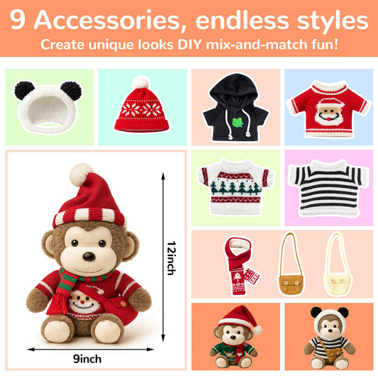 Destlife monkey sweaters collection provides cozy layers for creative dressing moments
