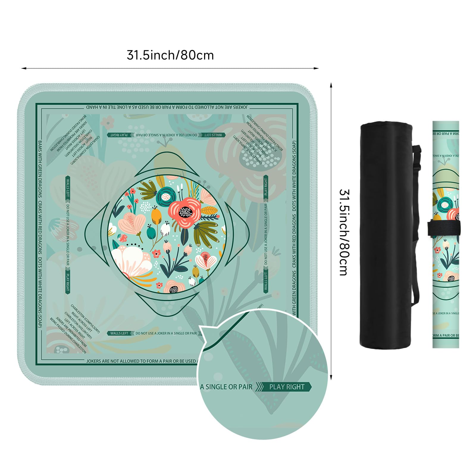 Deyimmei Crisp-vibrant-print enhances visibility and aesthetics on the table.