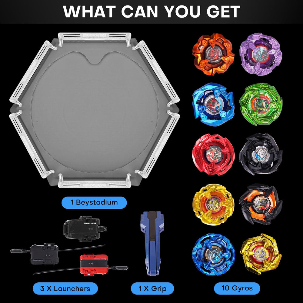 DEZAWRTY Gyro X grip and arena improve control and setup.