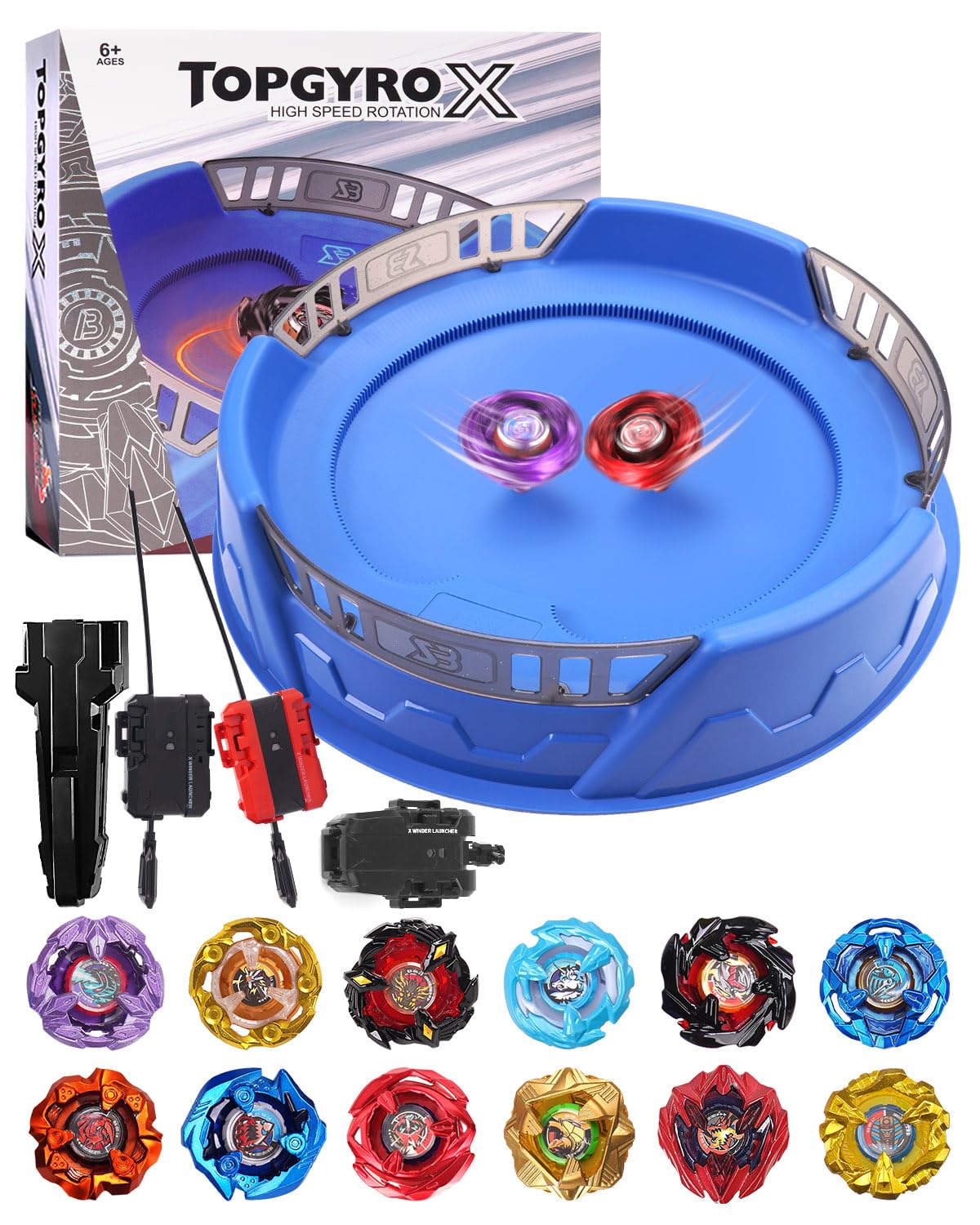 DEZAWRTY X Stadium arena front view enables intense duels