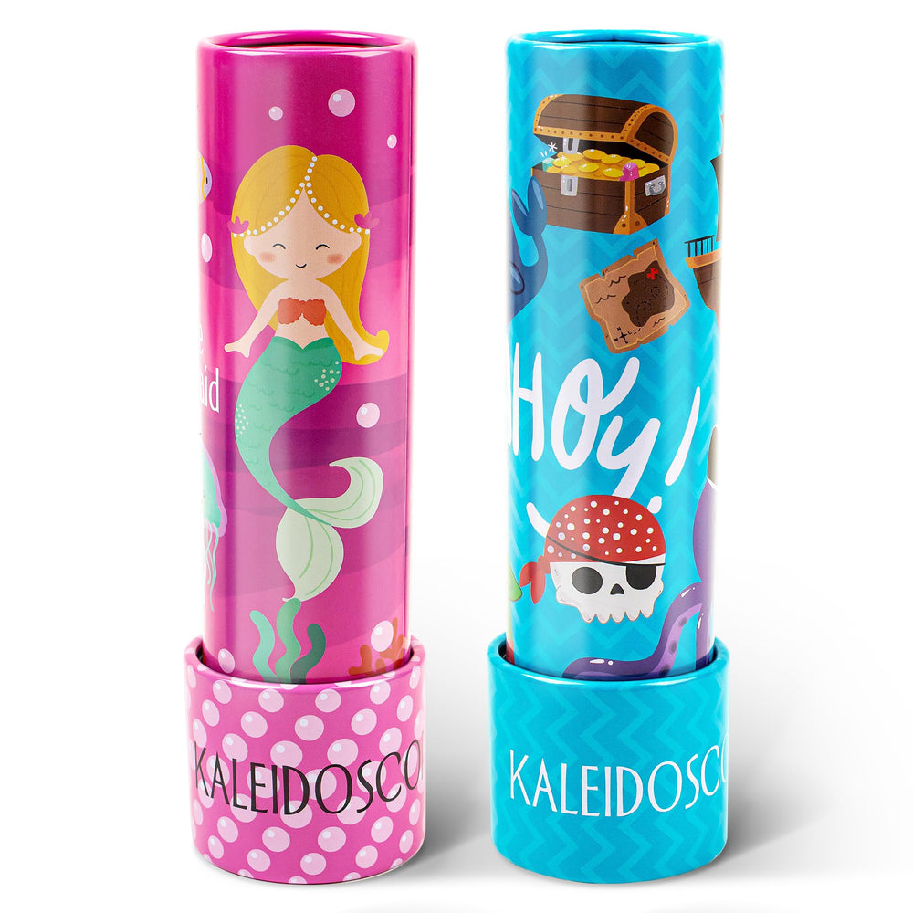 D-FantiX kaleidoscope with a metal body for durable, safe play.