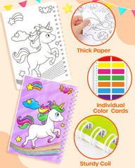 D-FantiX colorfully printed pages reveal patterns without screens