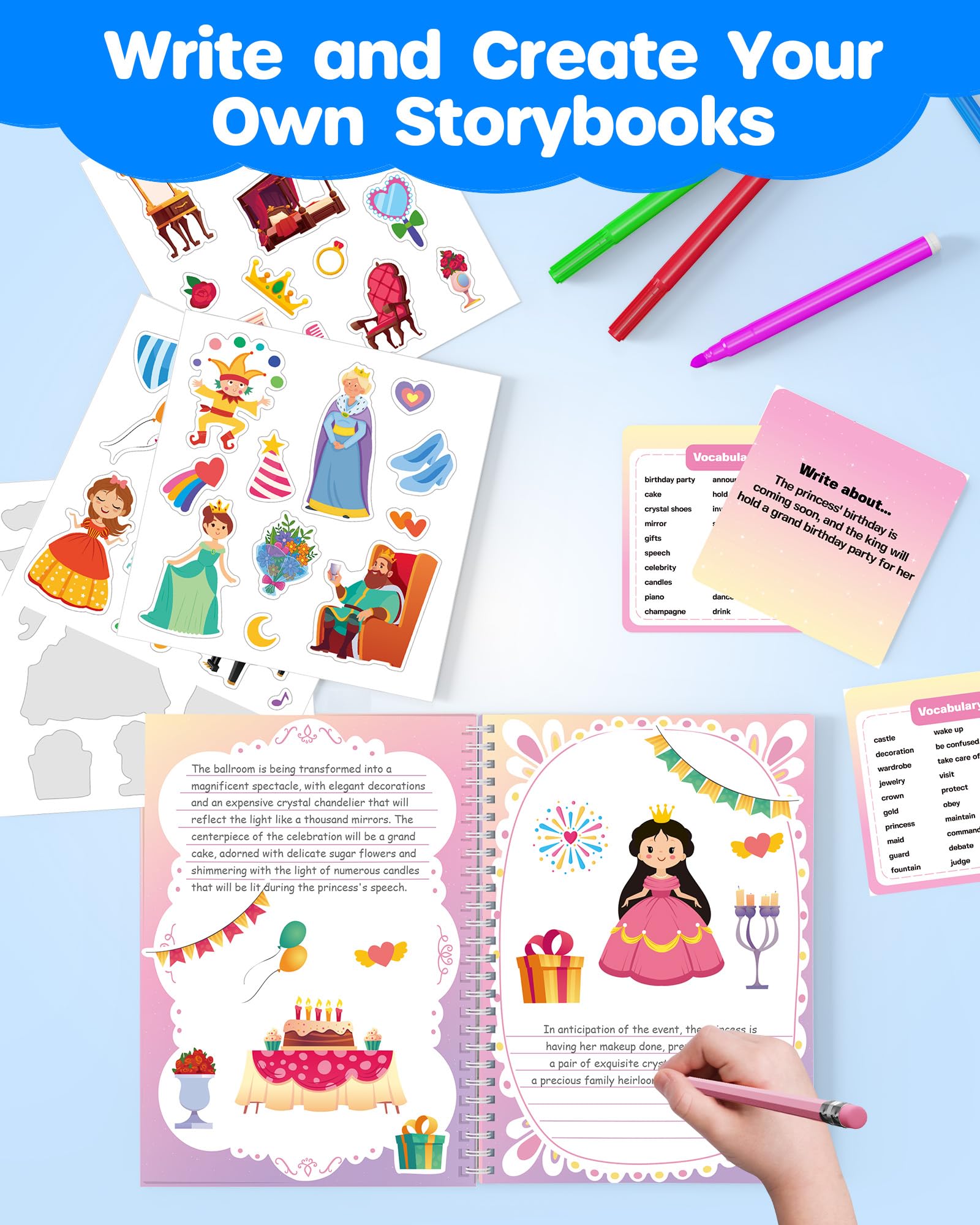 D-FantiX hardcover storybooks trio ready for imaginative adventures