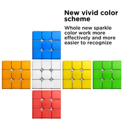 D-FantiX magnetic cube enables precise corner cutting and control.