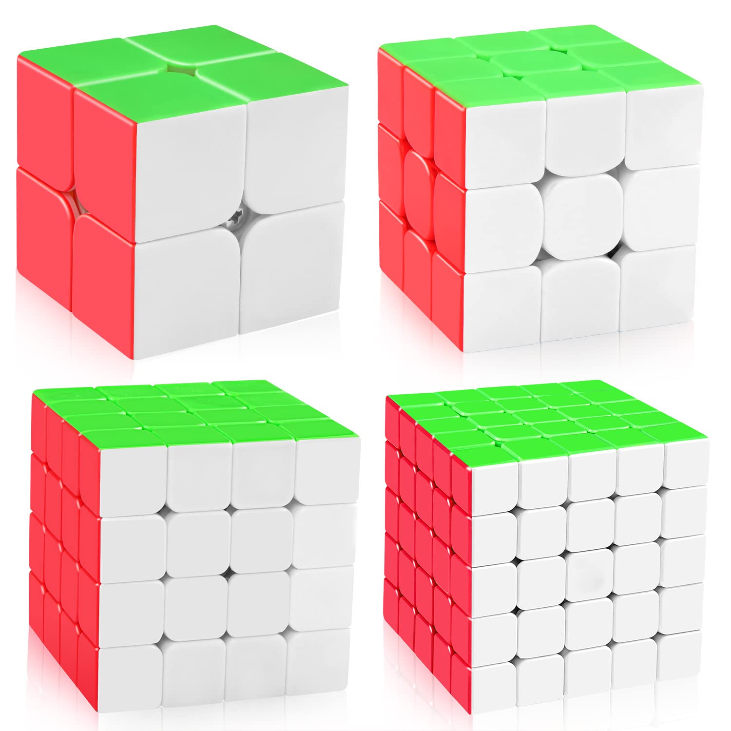 D-FantiX Meilong MF2S 2x2 front view in gift box, beginner-friendly.