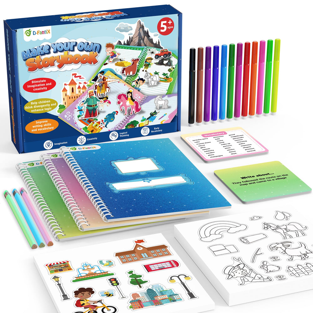 D-FantiX My Storybook Art Kit box sparks creativity and storytelling for kids