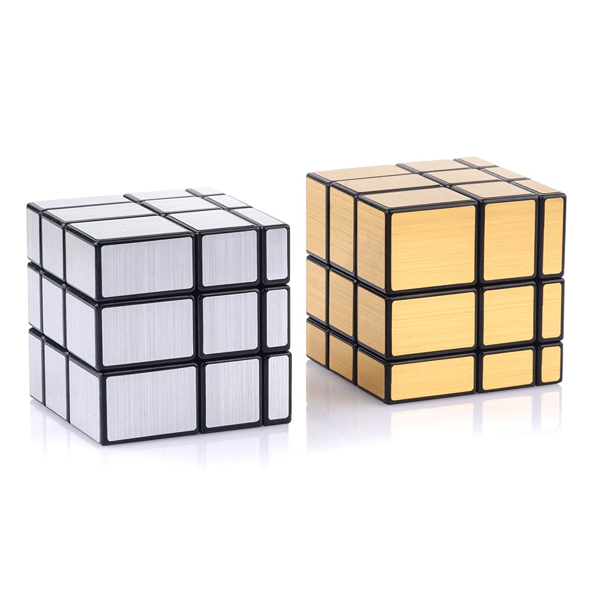 D-FantiX Shengshou mirror cube gold edition, smooth turning and engaging challenges