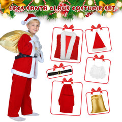 dgdgbaby Kids Santa Beard completes an authentic Claus look for events.