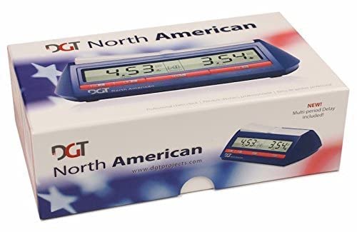 DGT North American chess clock control panel for fast programming