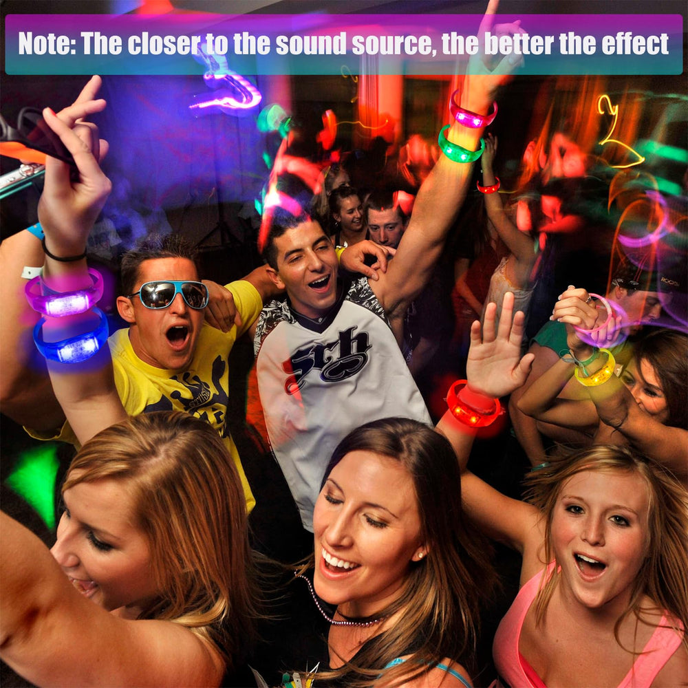 Dhseinat 24-pack glow bracelets ideal for festive crowd giveaways.