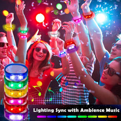 Dhseinat multi-color LEDs create eye-catching light effects.