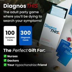 DiagnosThis card deck collection provides varied prompts for replayability.