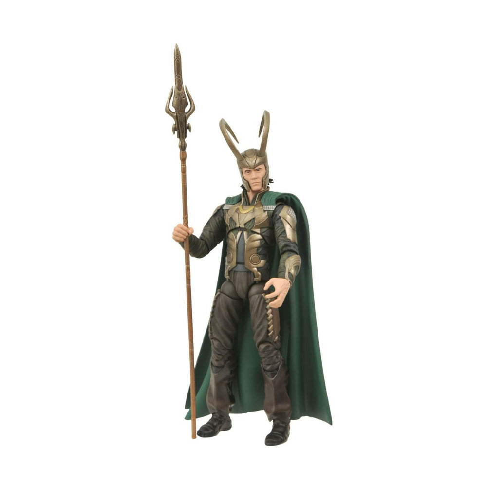 Diamond Select Toys Loki packaging shows premium collectibility and display-ready presentation.