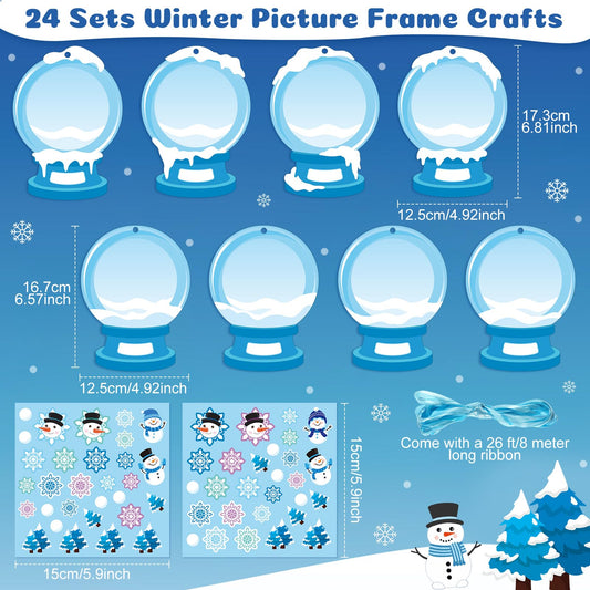 Dianelhall snowman stickers pack adds festive flair to frames