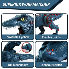 DibyAgl Velociraptor demo mode showcases autonomous actions for curiosity