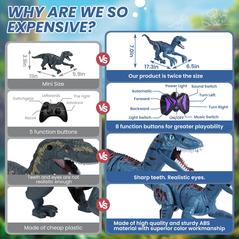 DibyAgl Velociraptor head shake adds dynamic motion during stories