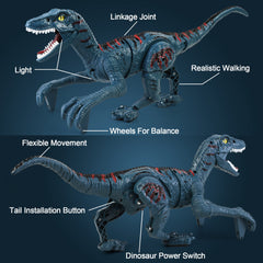 DibyAgl Velociraptor tail wag highlights lively playtime